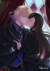 VilAnn kissing Commission by NappoLynne Twt: @EspLynne